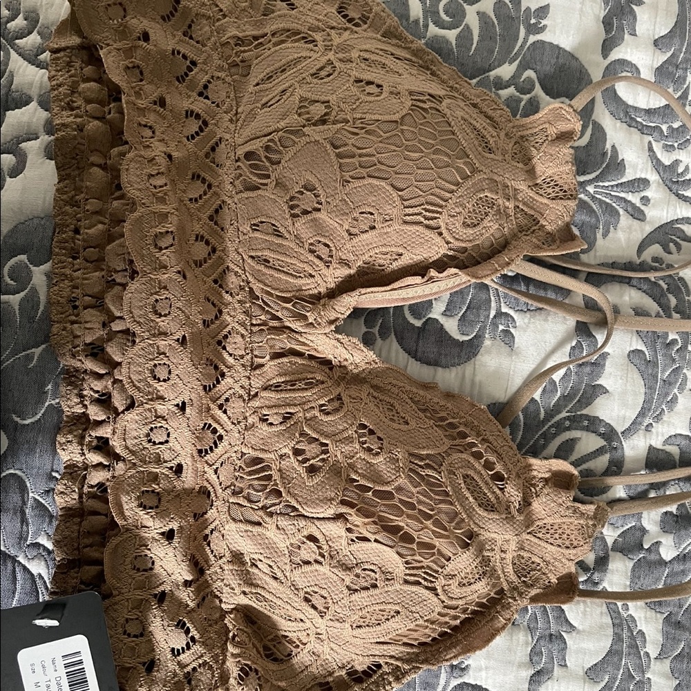Never worn tan bralette